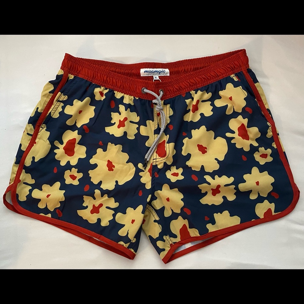Maamgic abstract flower swimsuit